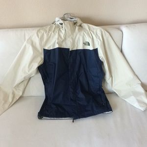 The North Face rain jacket.
